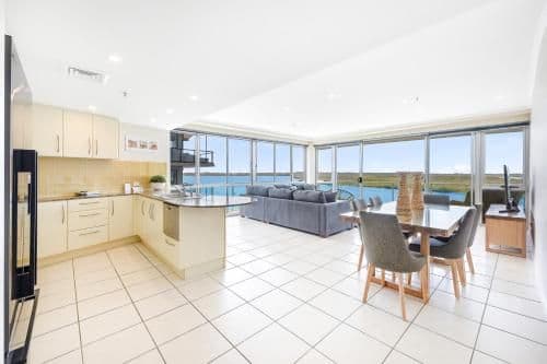 One-Bedroom Premium Apartment with Water Views