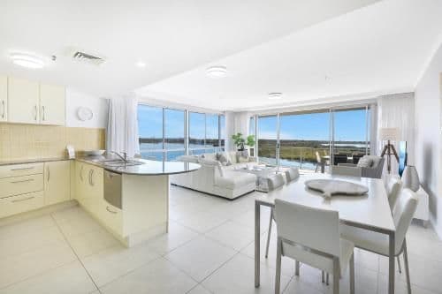 One-Bedroom Premium Apartment with Water Views