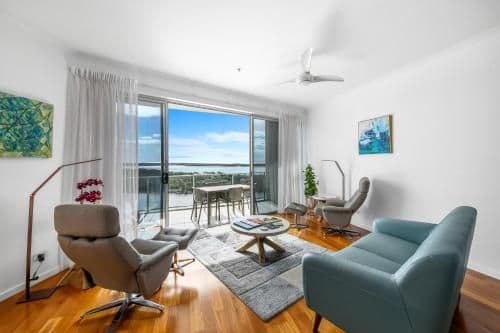 One-Bedroom Premium Apartment with Water Views