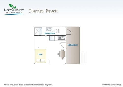 Standard Cabin - Open Plan (2 Guests)