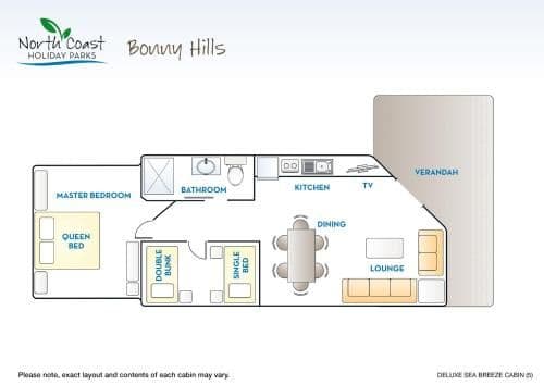 Standard Two-Bedroom Cabin