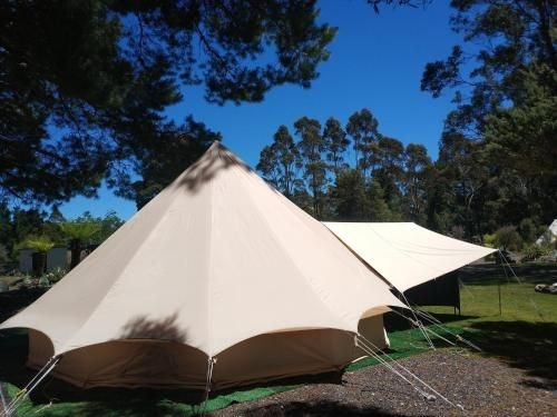 Glamping at Zeehan Bush Camp3