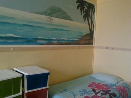 Single Bed in Dormitory Room