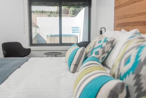 Deluxe King Suite with Outdoor Hot Tub - Adults Only
