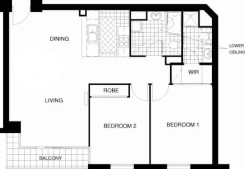 Two-Bedroom Apartment
