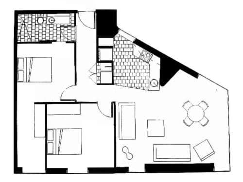 Two-Bedroom Apartment