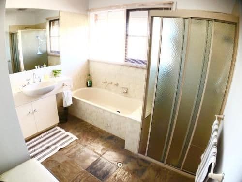 Family Room with Shared Bathroom
