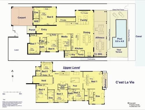 Eight-Bedroom Holiday Home