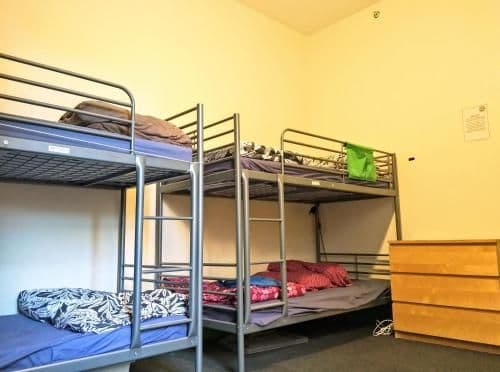 Bunk Bed in Male Dormitory Room