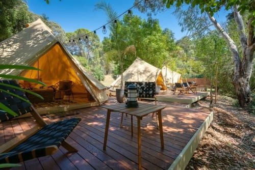 Castlemaine Gardens Luxury Glamping3