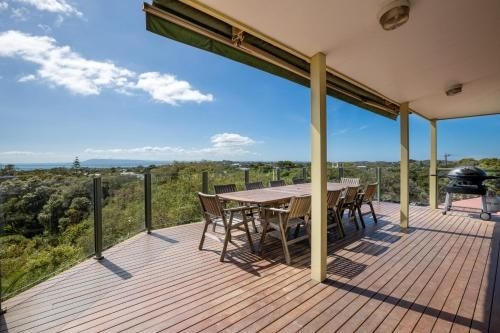 The Views: Entertainers' deck and bay views0