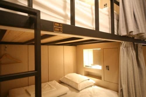 Bed in 6-Bed Female Dormitory Room