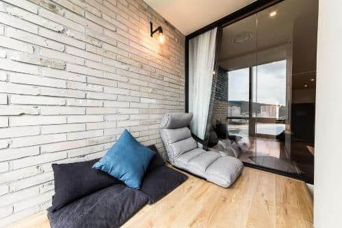 Double or Twin Room with Side Sea View