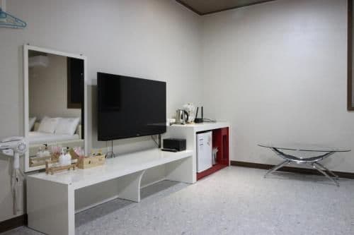 Family Room with Bathroom