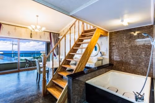 Deluxe Double Room with Balcony and Sea View