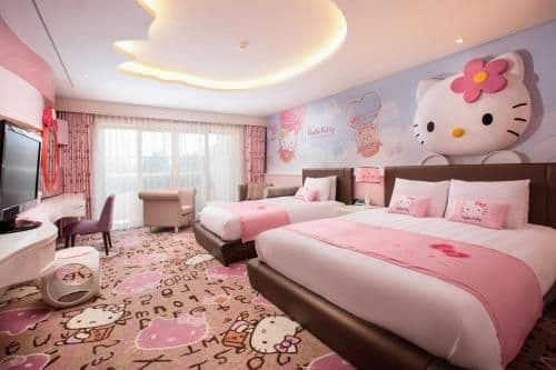 Hello Kitty Theme Room