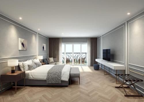 Charlotte Double Room Terrace with Partial Sea View