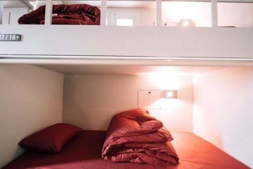 Single Bed in Female Dormitory Room