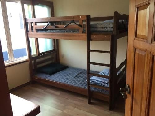 Bed in 6-Bed Male Dormitory Room