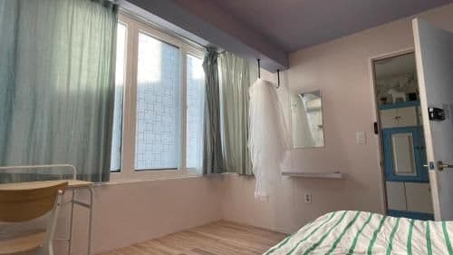 Single Room with Shared Shower and Toilet