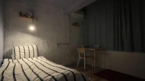 Single Room with Shared Shower and Toilet