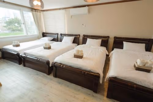Bed in 4-Bed Female Dormitory Room