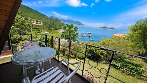 Double Room with Balcony and Sea View