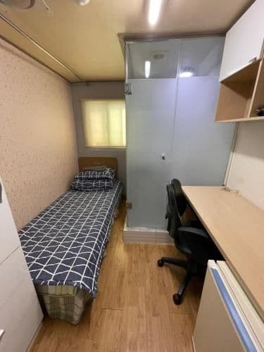 Single Bed in Male Dormitory Room