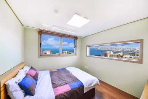 Family Room with Balcony and Sea View