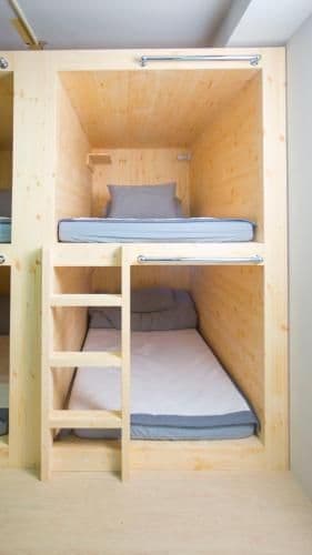 Single Bed in Female Dormitory Room