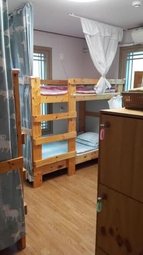 Bed in 6-Bed Female Dormitory Room