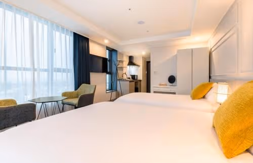 Deluxe Twin Room with Sea View