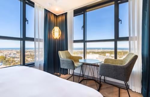 Deluxe Twin Room with Sea View