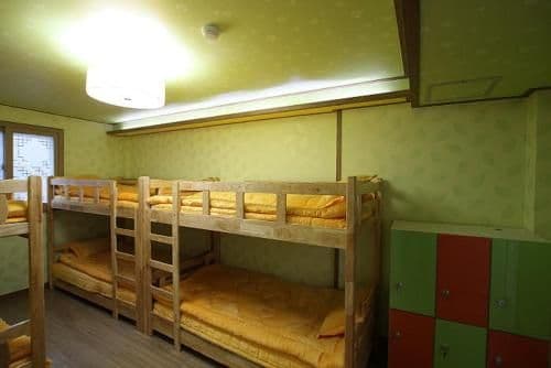 Bed in 8-Bed Female Dormitory Room
