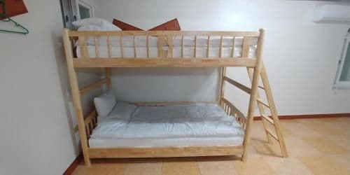 Bed in 6-Bed Female Dormitory Room
