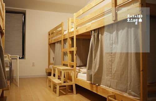 Bed in 6-Bed Male Dormitory Room