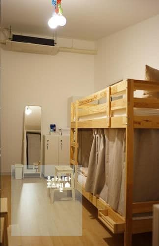 Bed in 6-Bed Male Dormitory Room