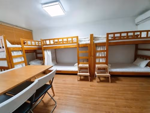 Bed in 6-Bed Female Dormitory Room