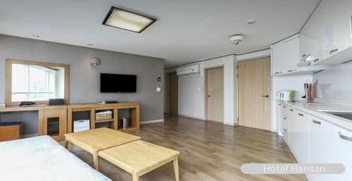 Apartment with Panoramic Window