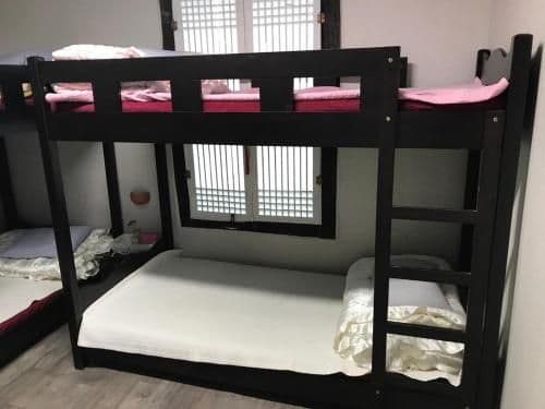 Bed in 6-Bed Male Dormitory Room