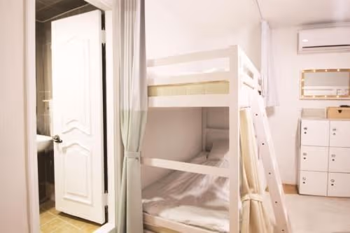 Bed in 6-Bed Female Dormitory Room