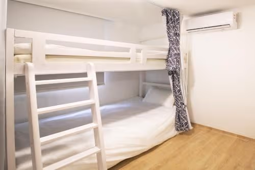Bed in 6-Bed Female Dormitory Room