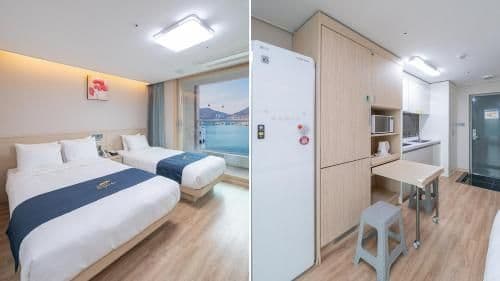 Deluxe Twin Room with Sea View