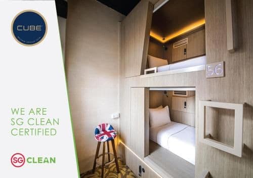 CUBE Boutique Capsule Hotel @ Kampong Glam (SG Clean) CUBE Boutique Capsule Hotel @ Kampong Glam (SG Clean)
