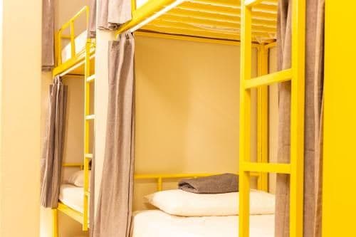 Single Bed in Female Dormitory Room