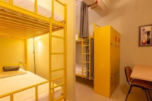 Single Bed in Female Dormitory Room