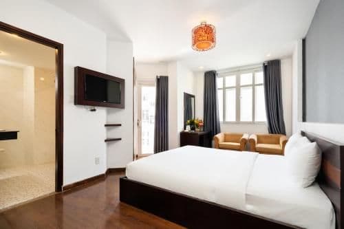 Deluxe Double Room with City View