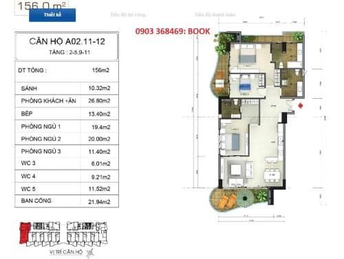 Three-Bedroom Apartment