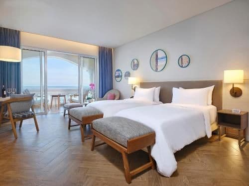 Deluxe Twin Room with Sea View