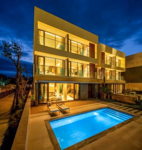 Garden View Four-Bedroom Pool Villa